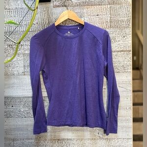 Seg'Ments | Fitted LS 100% Merino Wool Base Layer Top - Women's M, Indigo